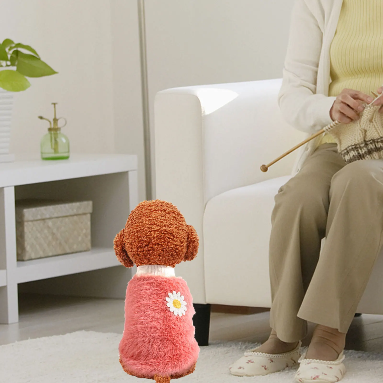 

Dog Clothes Warm Large Small Sweater Coat Clothing Costumes Winter Apparel Cat Gift