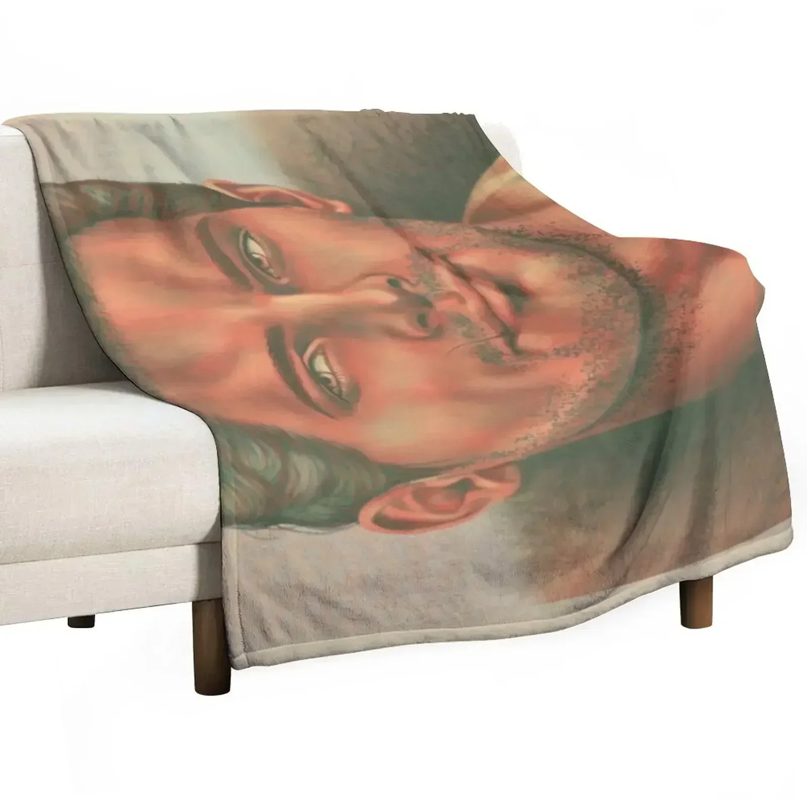 Hello Commander Throw Blanket Retros Sofa Quilt heavy to sleep halloween Bed covers Warm Blankets