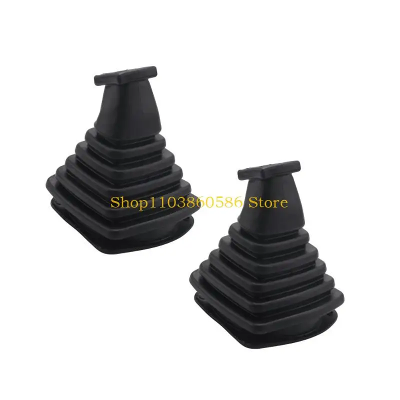 

242A Industrial Grade Control Lever Dust Protectors Rubber Shield for Construction Vehicle Handles Construction Machinery 2x