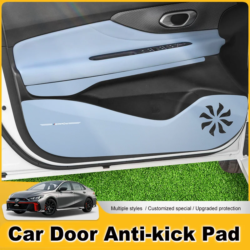 

For GAC Trumpchi Empow Door Anti-Kick Pad Waterproof Protector Sticker Car Accessory Sill Scuff Plate Pedal Decor