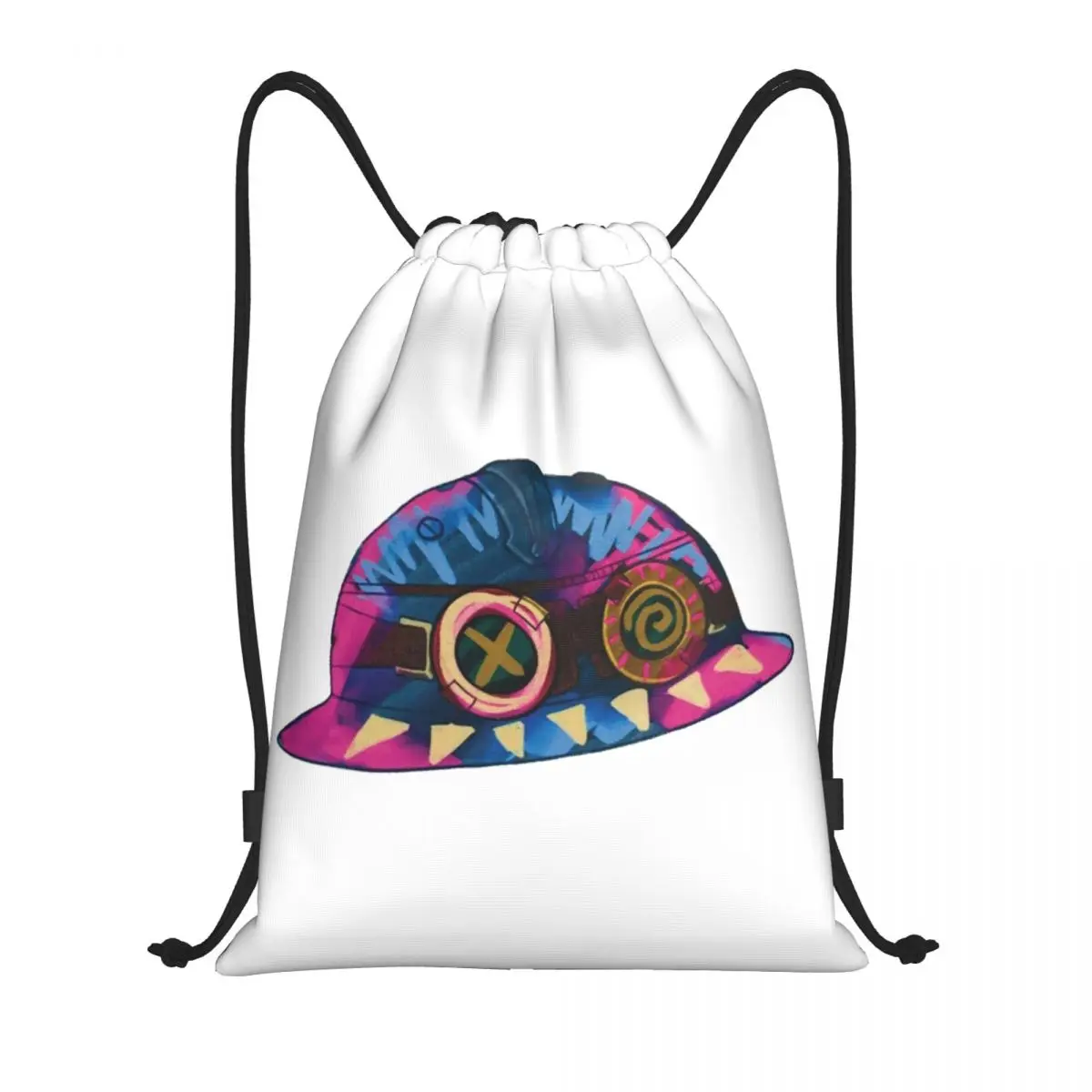 

Isha Hat Backpacks Portable Drawstring Bags Storage Bag Book Bags for Travel School