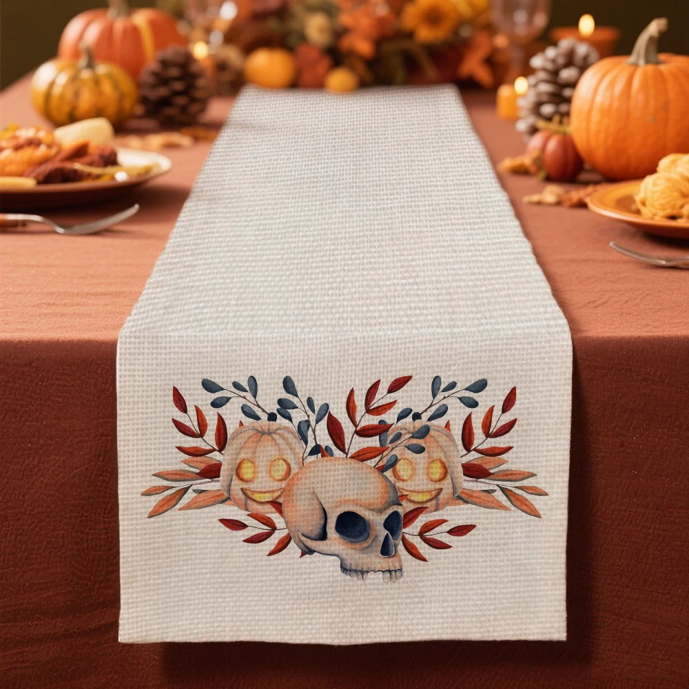 

autumn table runners for dining table decoration & accessories table runner for party Halloween tablecloth