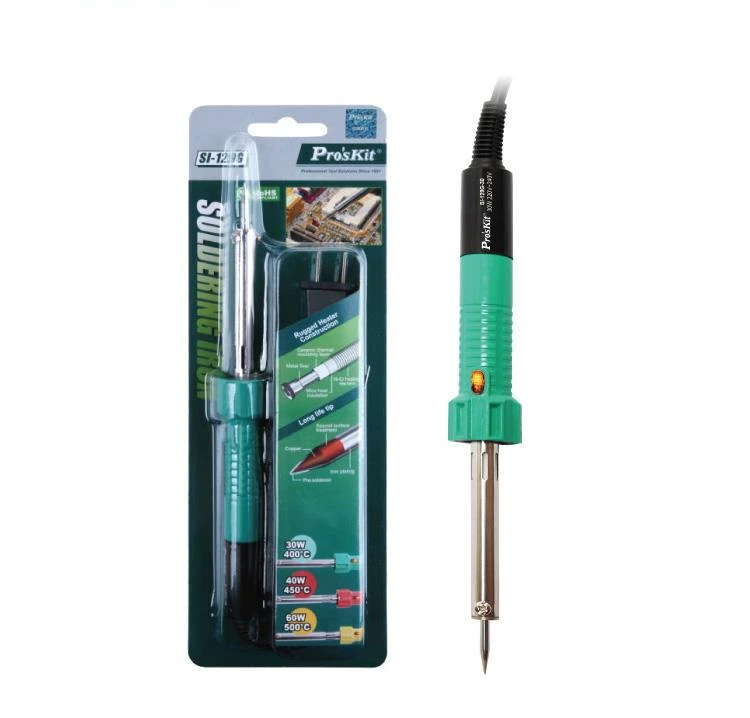 Pro'skit 납땜 다리미 유지 보수 용접, 고효율, 긴 수명 납땜 다리미, 30W 외부 열 SI-129G-30