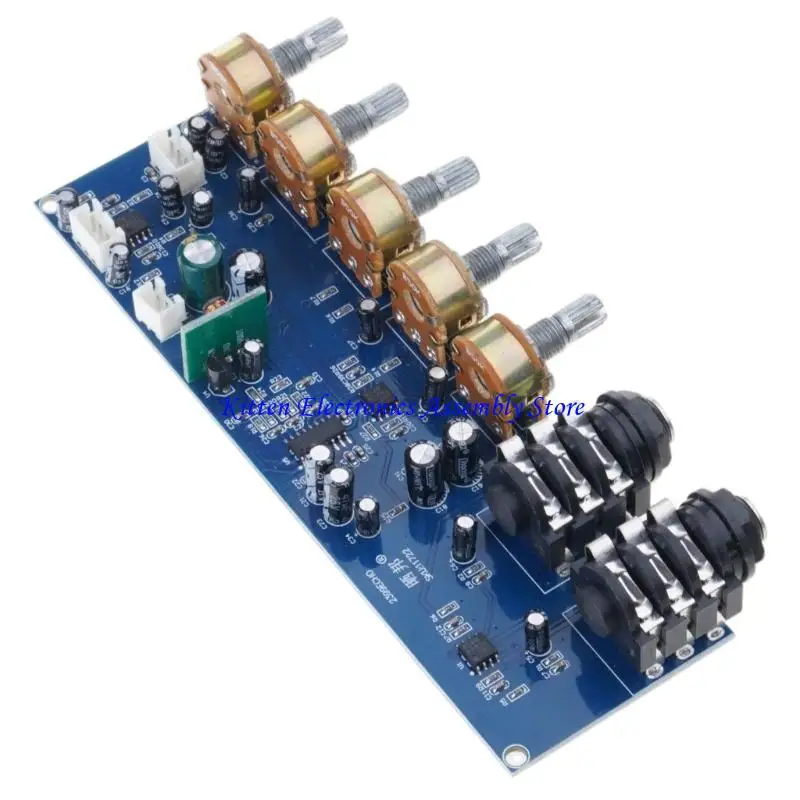 

96GD Adjustable Volumes Reverbs Delay Effects Microphone Preamplifier Board Karaoke Use