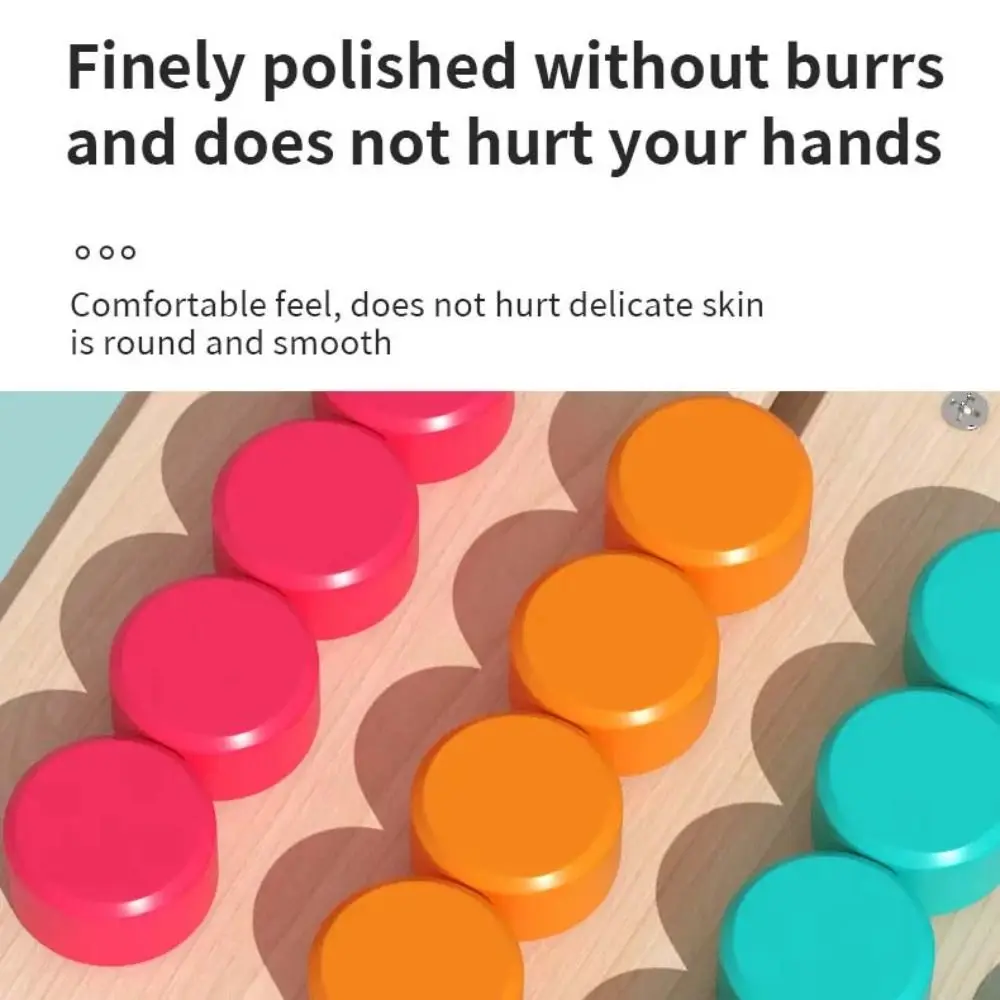 Gehirn Logik Farben Passende Spiel Hand-Auge-Koordination Training Aufklärung Denken Entwickeln Spielzeug Holz Frühe Pädagogische