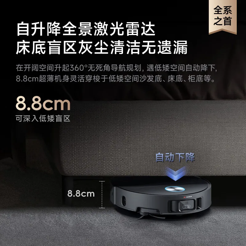 Home Smart Dreame X40 Pro Ultra Fully Automatic Cleaning Dual-arm Panoramic Lidar Mopping Robot Appliance Mini Vacuum Cleaner Mi