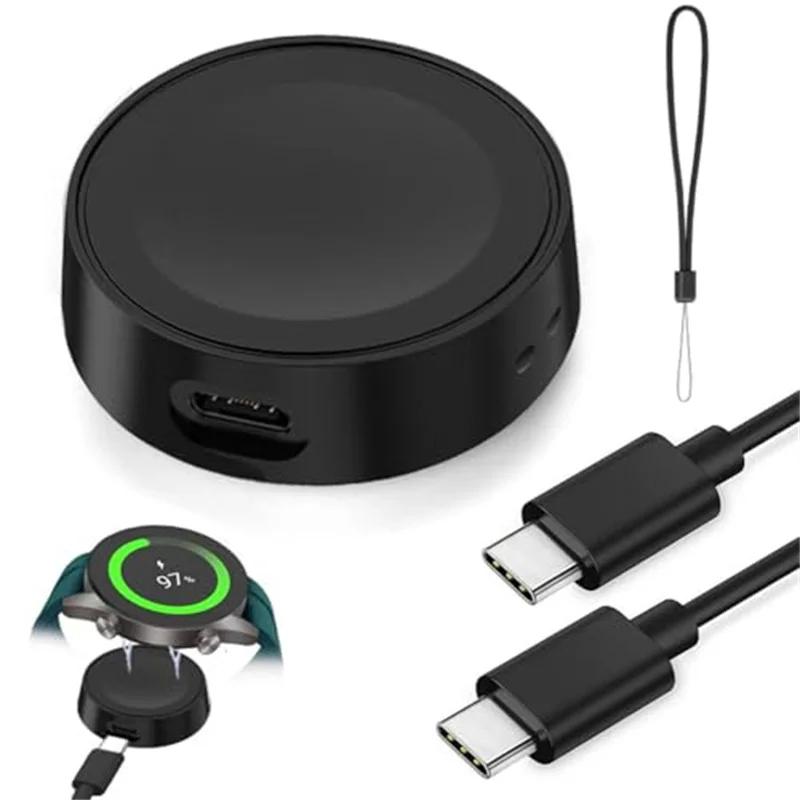 Podróżna bezprzewodowa ładowarka bezprzewodowa Brelok do Samsung Galaxy Watch 7 Ultra 6 5 Pro Watch 4 Classic Watch 3 i Active 2 Chargeur