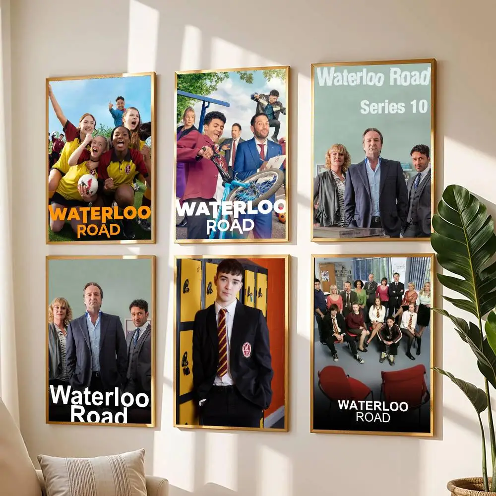 tv series W-Waterloo Road-D Poster Modern Wall Decal for Living Room Cafe Office Bar and Bedroom