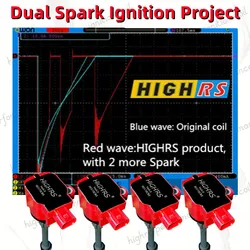 Ignition Coil Dual Spark for Civic 2.0L Fit GK GP L15B3 Jazz IV HRV VEZEL 1.5 1.3 Non Turbo 30520-5R0-013 305205R0003 CM11-121A