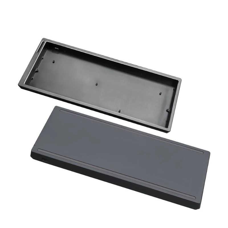 

AttackFox GH60 Keyboard Case Custom 61-key All-Aluminum Keyboard Shell Mechanical Keyboard Magnetic Axis Wooting60, Mad60 Gifts