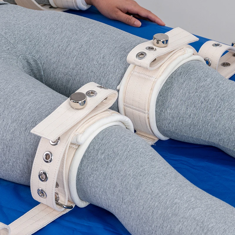 Anti-cut Legs And Limbs Magnetic Restraint Straps For Patient Bed Lying Restraint Protection Straps Safe And Firm Care