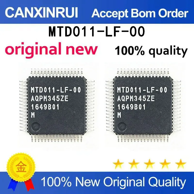 (5pcs-100pcs)MTD011-LF-00 MTD011 New QFP-48 Four sided Foot Integration