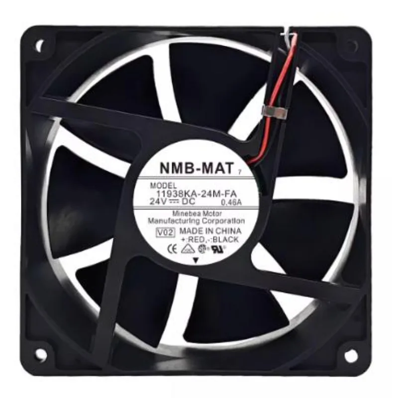 New Fan for NMB 11938KA-24M-EA  11938KA-24M-FA 11938KA-24M-AA 24V 0.46A 2 Lines Cooling Cooler Fan