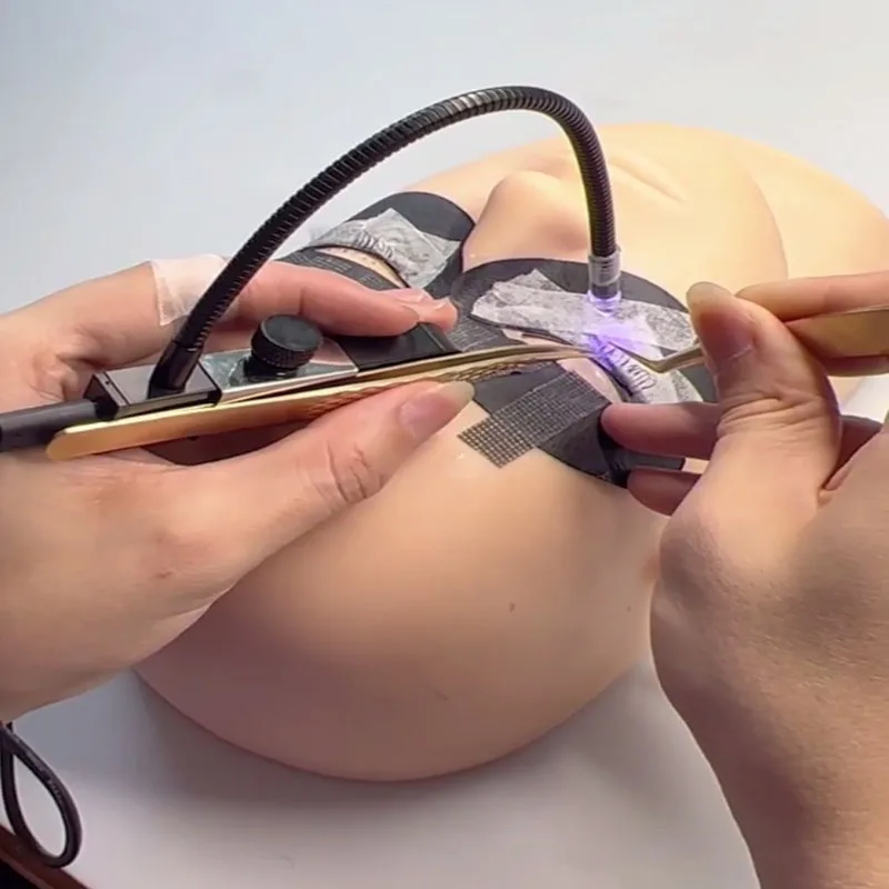 

Suitable for all types of tweezers LED Eyelash Light UV Eyelash Extension Light Lamp UV Lash Extension Glue Light With Tweezers