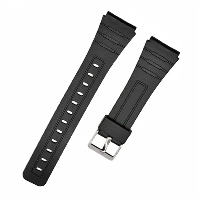 18 20 22 mm Silikonarmband für CASIO W800H SGW400 Armband für F84 F91W AE1200/1300 A158/168 F105/108 Harzarmband 12 14 16 mm