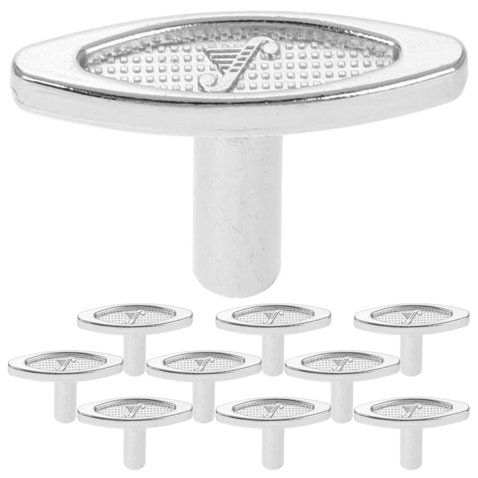 

10 Pcs Music Box Key Winding Keys Windup Replacement Repairing Punch Hole Metal for