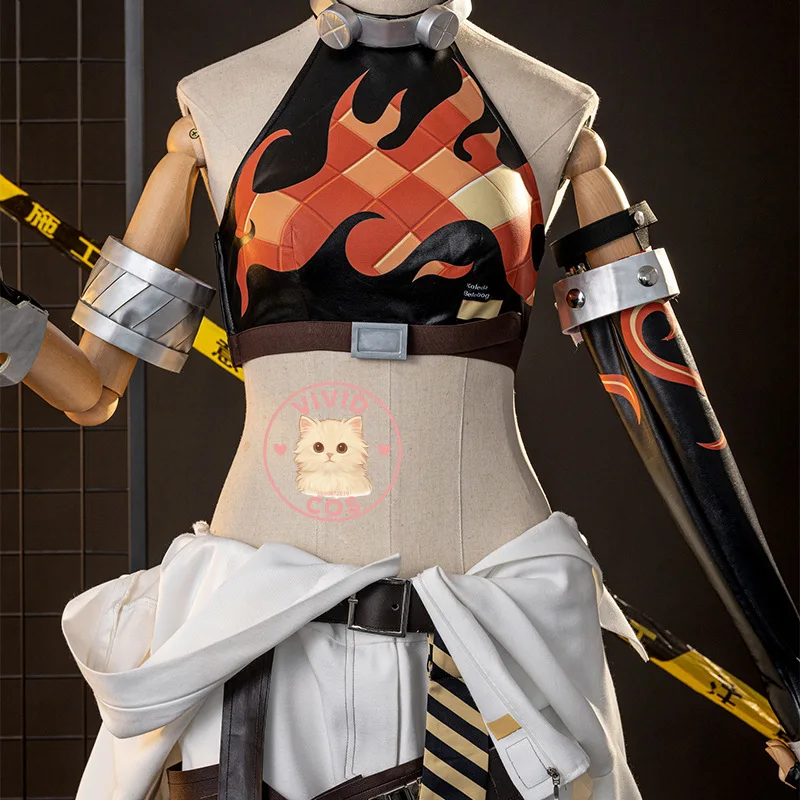 Zenless Zone Zero Corrida Оперативный белый медведь Heavy Industries Косплей Костюм Промышленная эстетичная коллекция полных нарядов