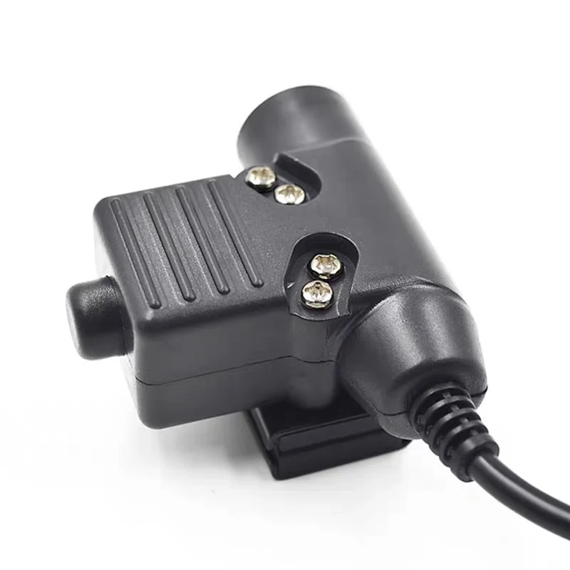 

(Ограниченное предложение) Адаптер U94 PTT Адаптер для гарнитуры Walkie Talkies K Plug To 7.1 Plug Адаптер для тактической гарнитуры