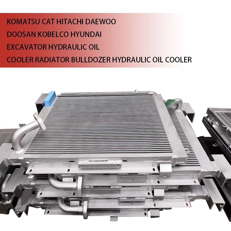 EbEngine-Refroidisseur d'huile hydraulique industriel universel en aluminium, refroidisseur à usage général