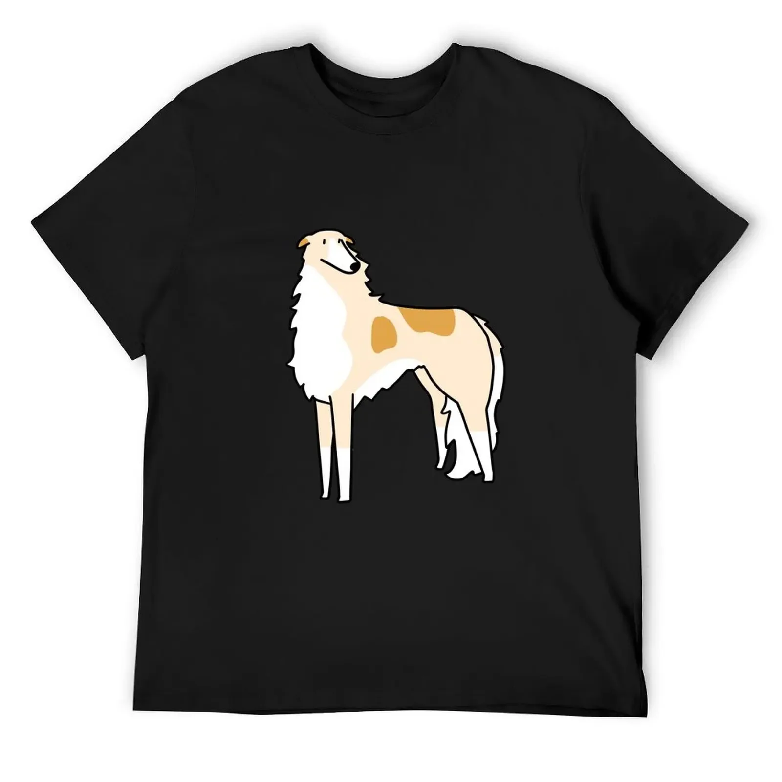 

Borzoi T-Shirt quick-drying anime stuff vintage clothes rapper graphic tees men t shirts high quality