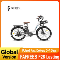 Fafrees F26 Lasting Electric Bicycle 26 Inch 48V 20.3AH Removable Battery Electric Bike Adults City E-bike