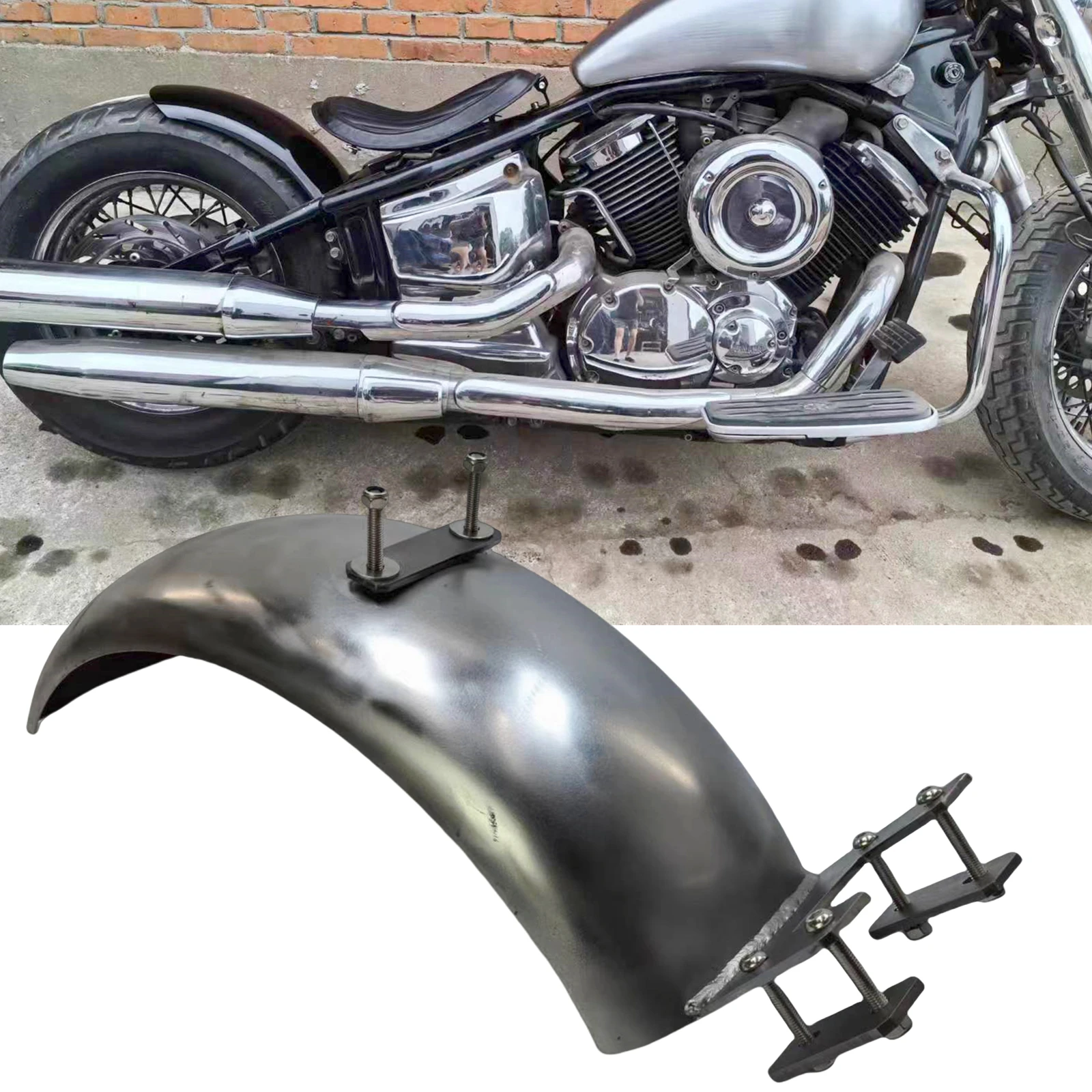 

Motorcycle Rear Tire Fender Mudflap Shield Guard Cover Mudguard For Yamaha Dragstar 1100 XVS1100 V-Star 1100