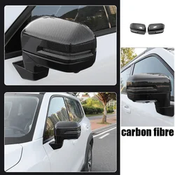 Car Styling Rear View Mirror Rain Eyebrow Shield Cover Trim For Great Wall GWM Haval Raptor 2023 +/X-DOG 2022 +/Dargo 2020-2023