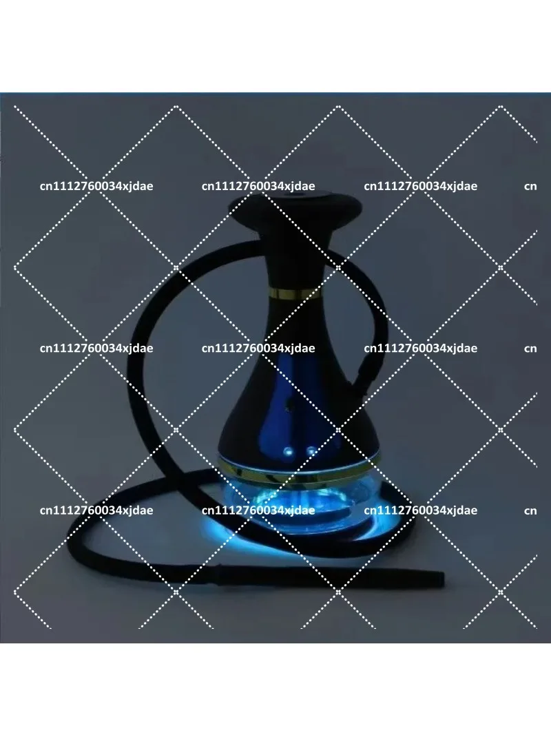 Rechargeable LED Hookah Pipe with Bar Accessories and Paste