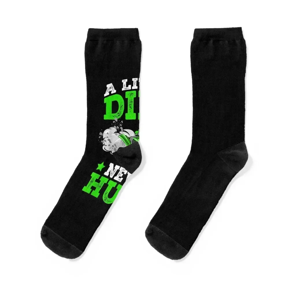 

A Little Dirt Never Hurt ATV 4 Wheeler Funny Quad Gift Socks happy hockey hip hop custom Man Socks Women's