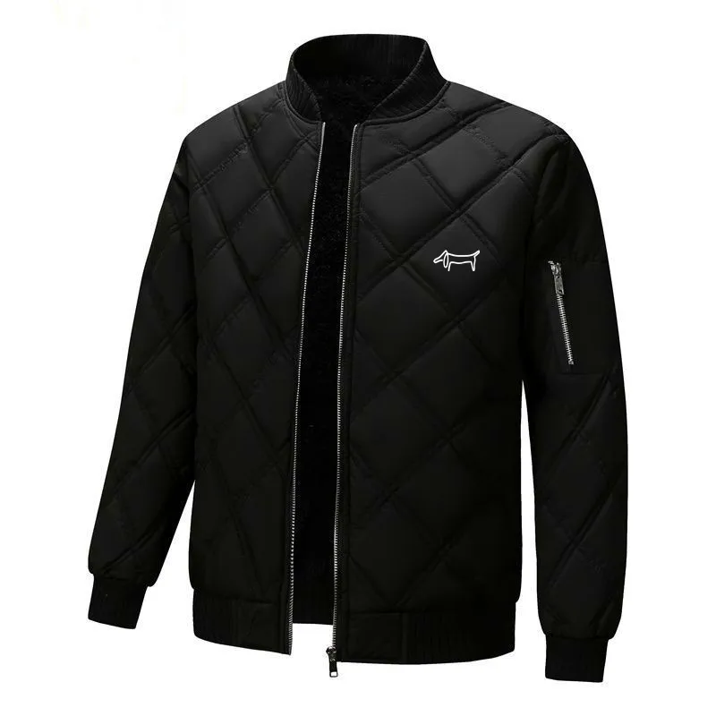 신상재킷 Winter Golf Wear Men 2024 High Quality Golf Jacket Thickening Windbreaker Casual Coat Korean Golf Clothing Men Golf Padded