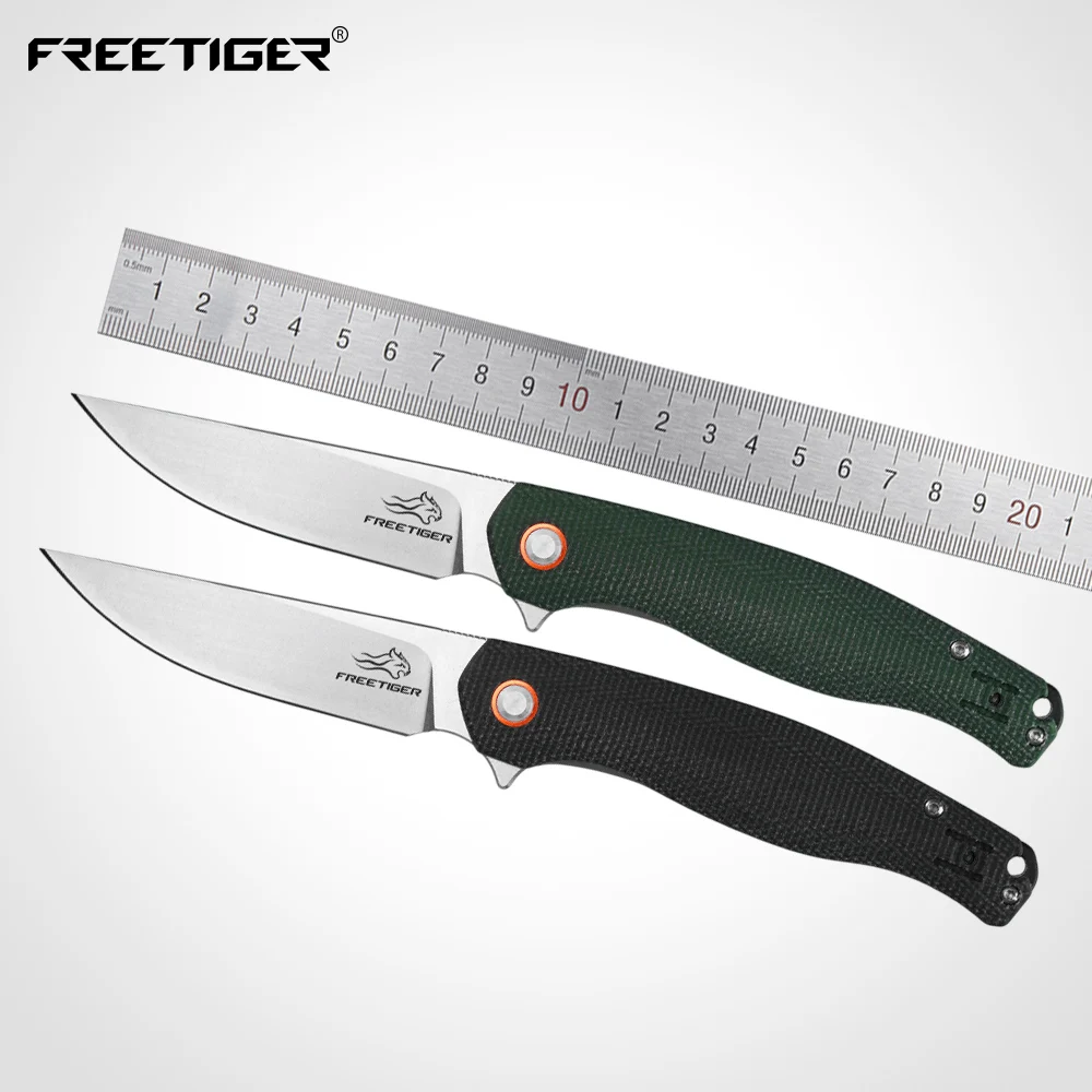 

FREETIGER Складной нож Микарты D2 Стальное лезвие Маленький карманный нож для кемпинга Охота Тактический карманный нож для выживания EDC FT941