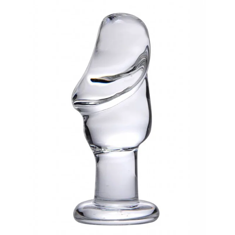 BEEGER Asvini Glass Penis Butt Plug