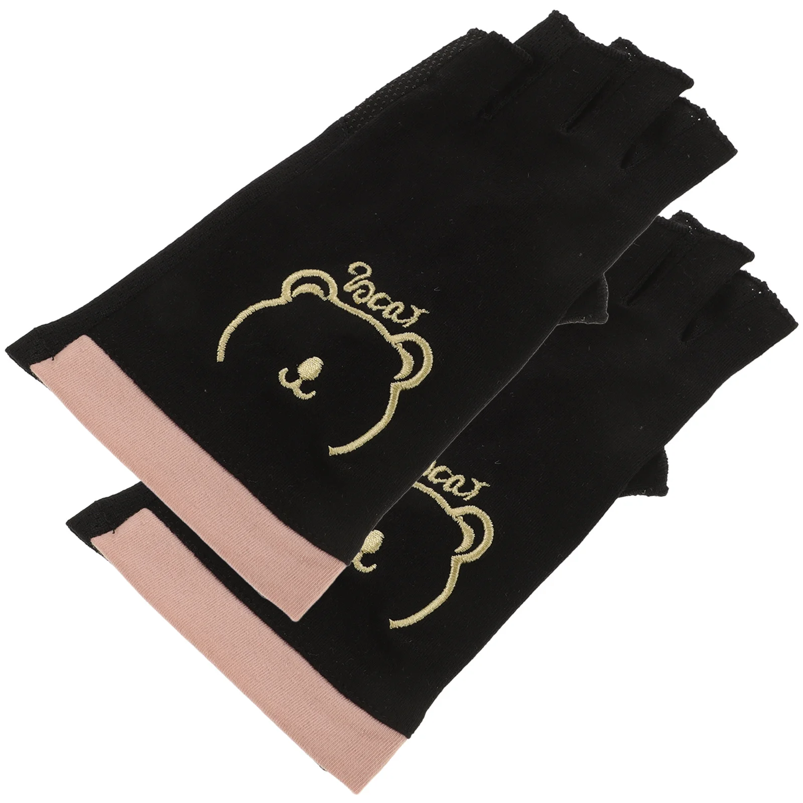 1 Para Rękawic do Manicure Chroniących przed Promieniowaniem UV Oddychające Rękawice Bez Palców Chroniące przed Promieniowaniem UV do Suszarki do Paznokci, na Zewnątrz, do Wędrówek, Wędkowania, Jazdy Samochodem