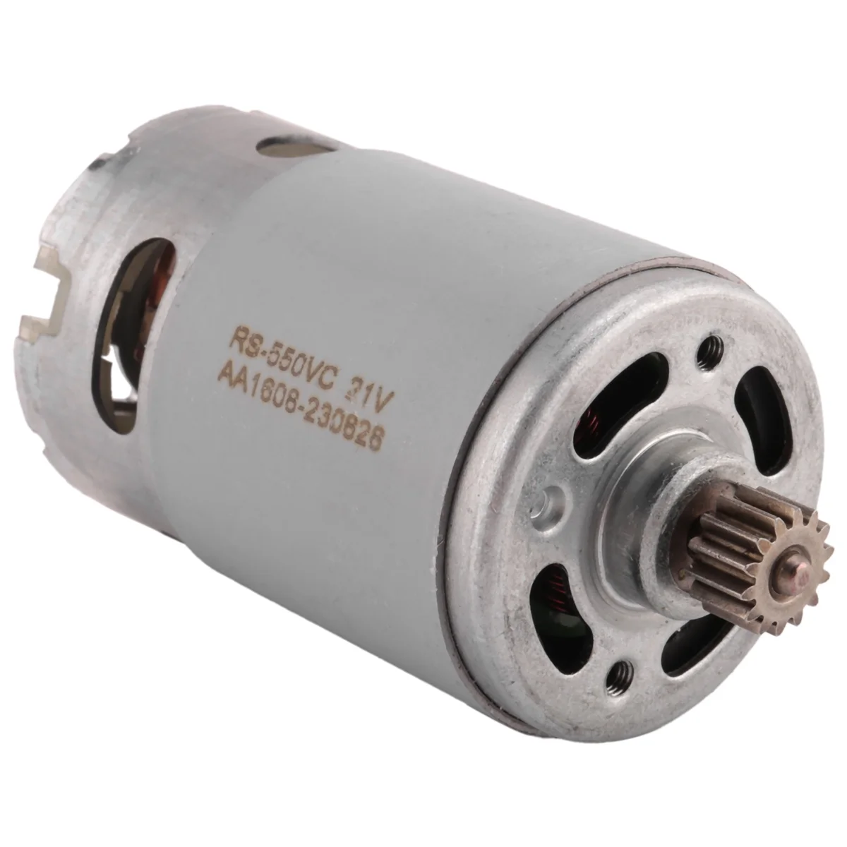 GRS550VC 14 Teeth DC Motor 21500-29000RPM Lithium Drill Motor DC 21V for Rechargeable Electric Saw Screwdriver ZJY