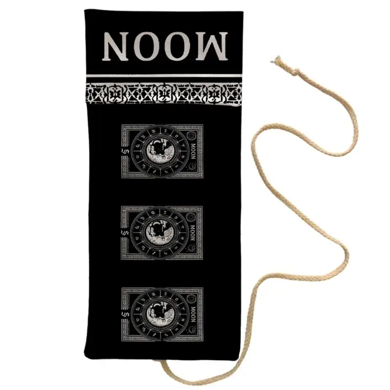 

652F Premium Tarots Pouches Breathable Poly Linen Artistic Easyly Hand Wash Compacts Organizers For Oracles Card