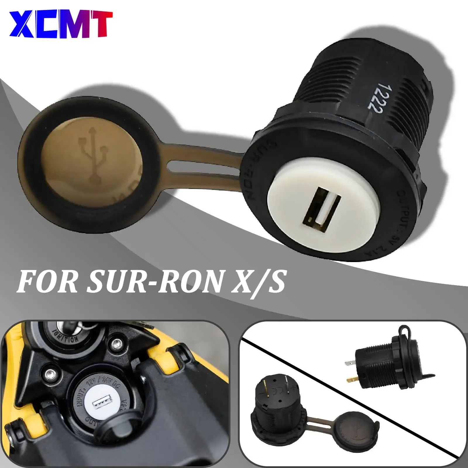 

Electric Motorcycle USB Interface For Sur-Ron Sur Ron Surron Light Bee S & Light Bee X Universal Enduro Dirt Pit Bike