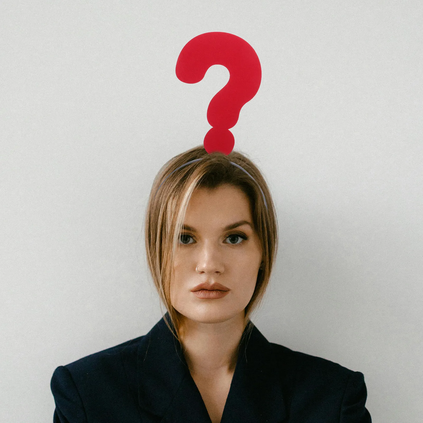 

4Pcs Funny Arrow Headband Flash Bolt Question Mark Exclamation Symbol Hair Hoop Novelty Party Photo Prop Festive Hair Band