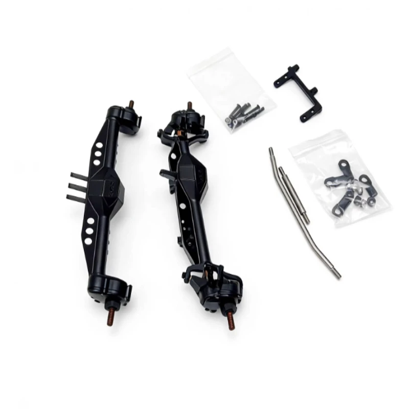 

D1RC Передняя ось, большое рулевое управление, обратная коробка передач, улучшенная передача CVD с высокой входной передачей, передние и задние оси для радиоуправляемого автомобиля 1/10 SCX10 VP H10