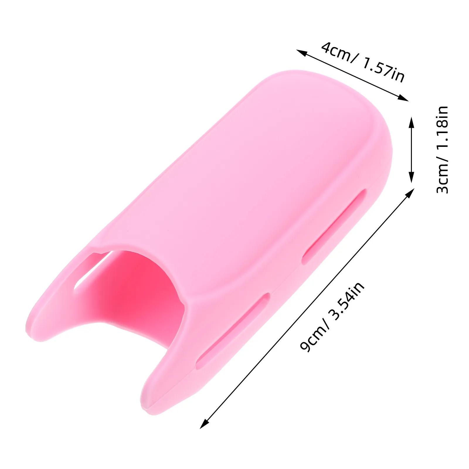 2Pcs Thermal Insulation Silicone Cover Heat Resistant Curling Iron Handle Sleeve Hair Curler Protector for Styling Tools