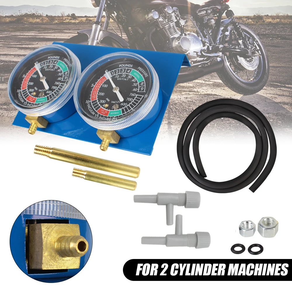 Zylinder Vergaser Synchron isierer Werkzeug mit Schlauch Set Vakuum Balancer Messgerät Motorrad Zubehör 1 Stück/2 Stück für Motorrad Honda/Suzuki