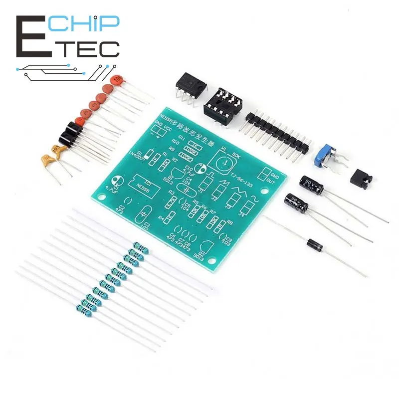 

1PCS/2PCS Sine Triangle Square Wave NE555 Multi-Channel Waveform Generator Module DIY Kits