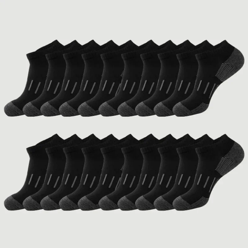 1-30 paires de chaussettes de sport de plein air unisexes, adaptées aux quatre saisons, absorbant la sueur, respirantes, Fitness, course à pied, chaussettes de loisirs pour Couple