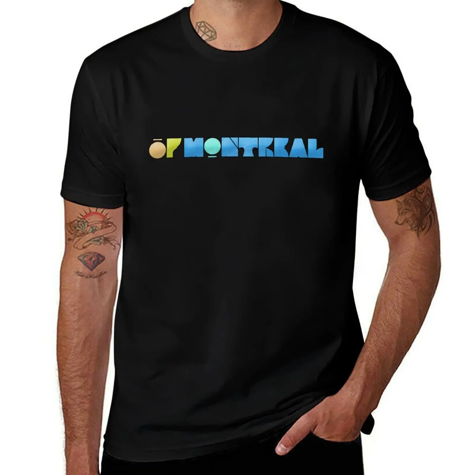 

Of montreal logo cover T-Shirt t shirt personalised cotton tshirt 100% t shirt man cotton T-shirt