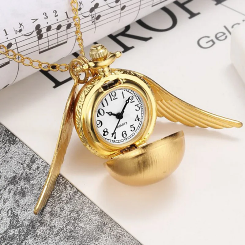 Fashion Cute Spherical Pocket Watches With Chain Multiple Color And Style Necklace Chain Watches Gift For Clock Birthday Gifts