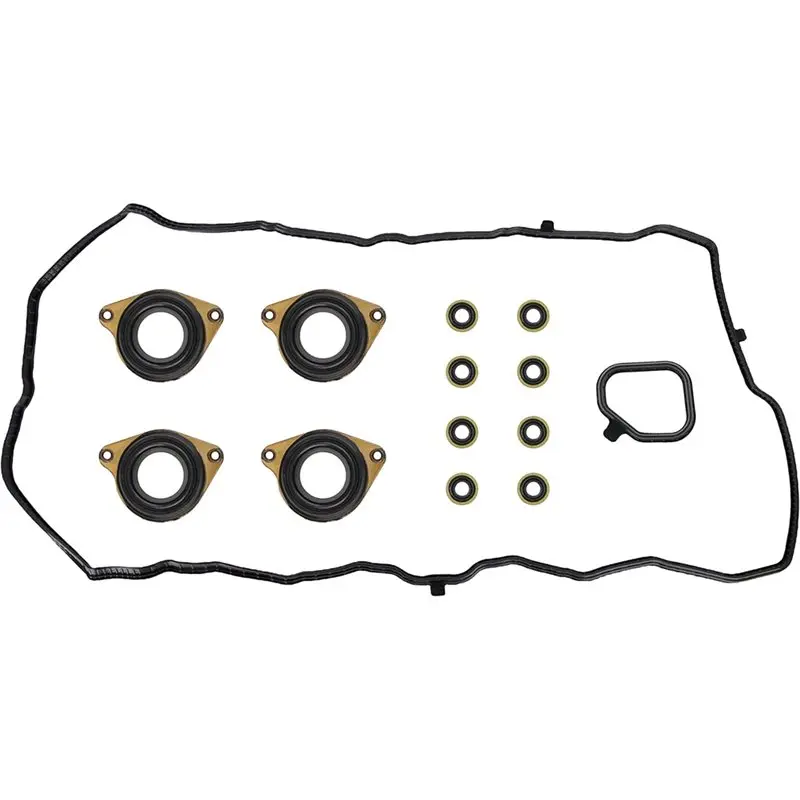 

ABQB-Engine Valve Cover Gasket Replacement Set 12030-5A2-A01 For Honda Accord 2.4L, 2013-2017, EX, EX-L, LX, Coupe, Sedan