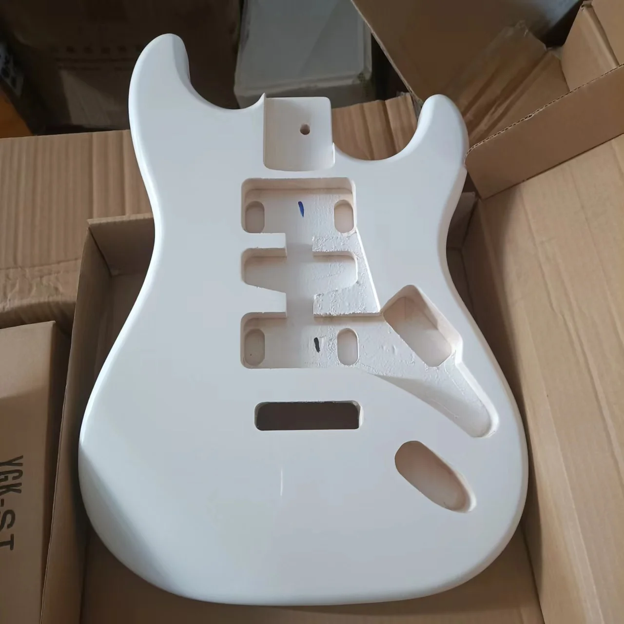 Electric Guitar Barel Replacement Part, Poplar Wood Body, Glossy Finished Mental Color, HSH DIY, High Quality