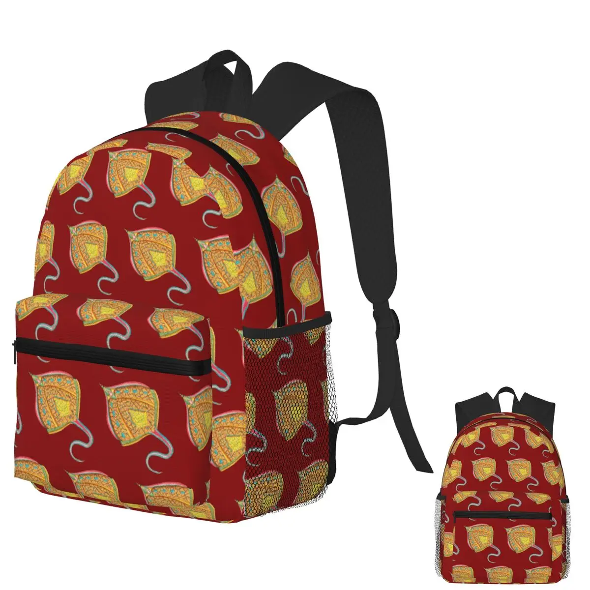 

Рюкзак Renard Vintage Marine Art Orange Ray, школьная сумка, походный дорожный рюкзак для мальчиков и девочек, сумка для книг, сумки на плечо