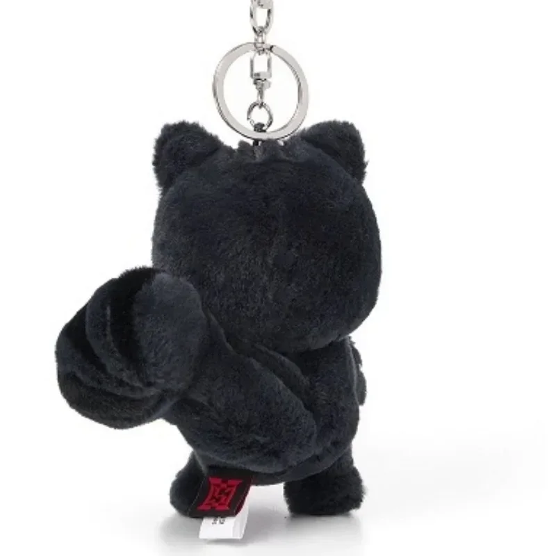 10 سنتيمتر الأمل على المرحلة جديد الأسود سلسلة دمية قلادة هدية عيد ميلاد الحيوان حفلة موسيقية صغيرة أفخم المفاتيح قلادة حقيبة