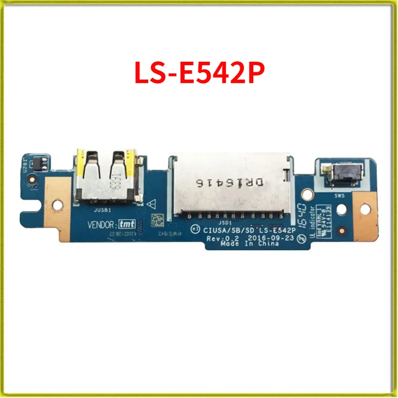 FOR  320S-14 520S S310 Tide 7000 Notebook USB Small Board Card Reader Switch Board LS-E542P Original