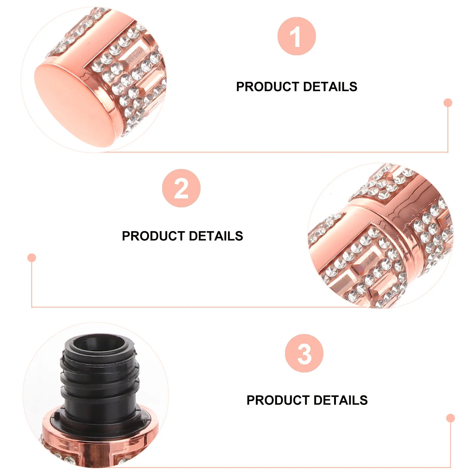 1Pcs Diamond Mascara Waterproof Compact Travel Size No Smudge Rainy Day Sweat Condition Eye Makeup Diamond Mascara